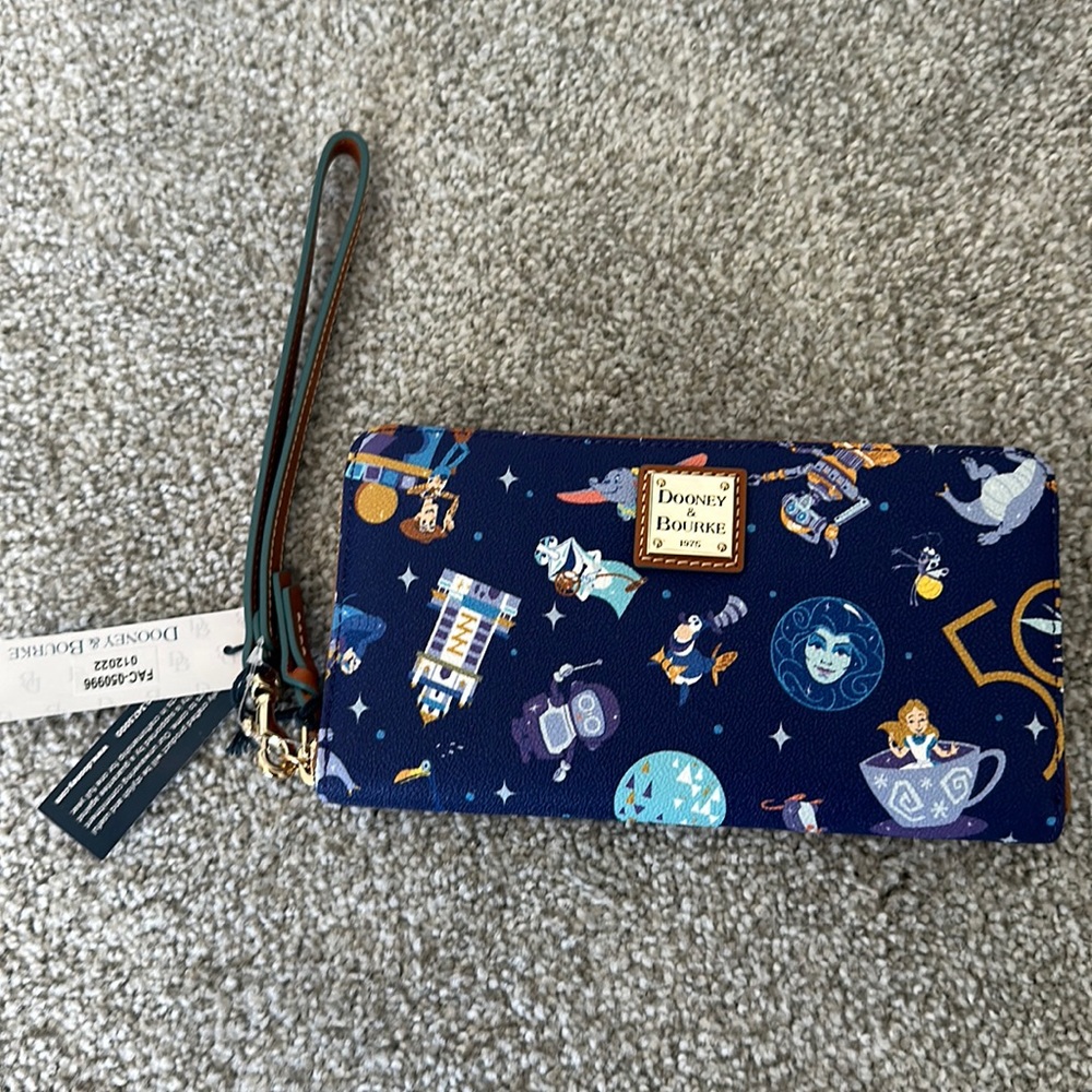 Walt Disney World 50th Dooney & Bourke Wallet